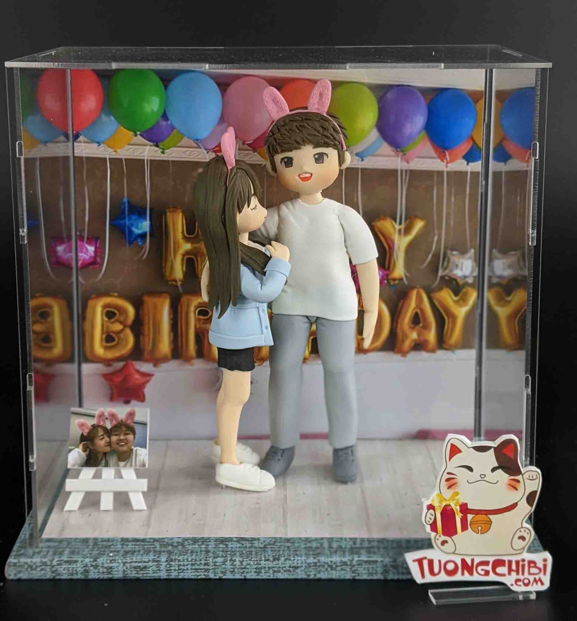 TƯỢNG CHIBI ĐÔI