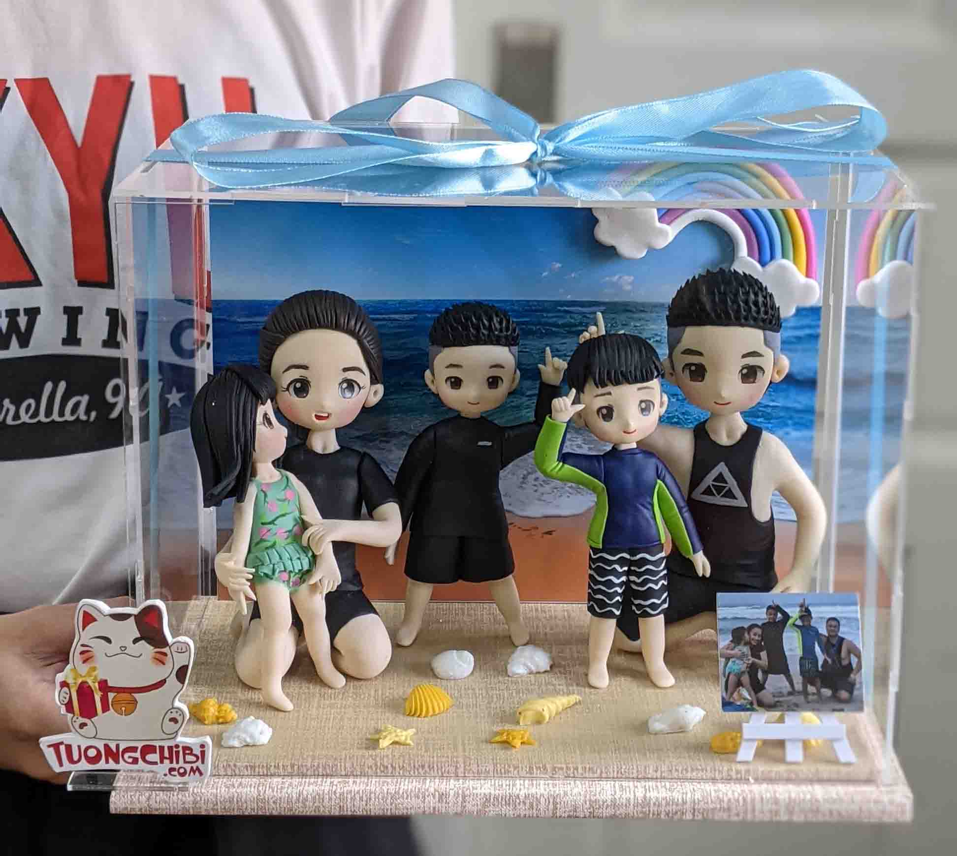 TƯỢNG CHIBI ĐÔI - Xưởng SX Tuong Chibi lớn nhất HCM