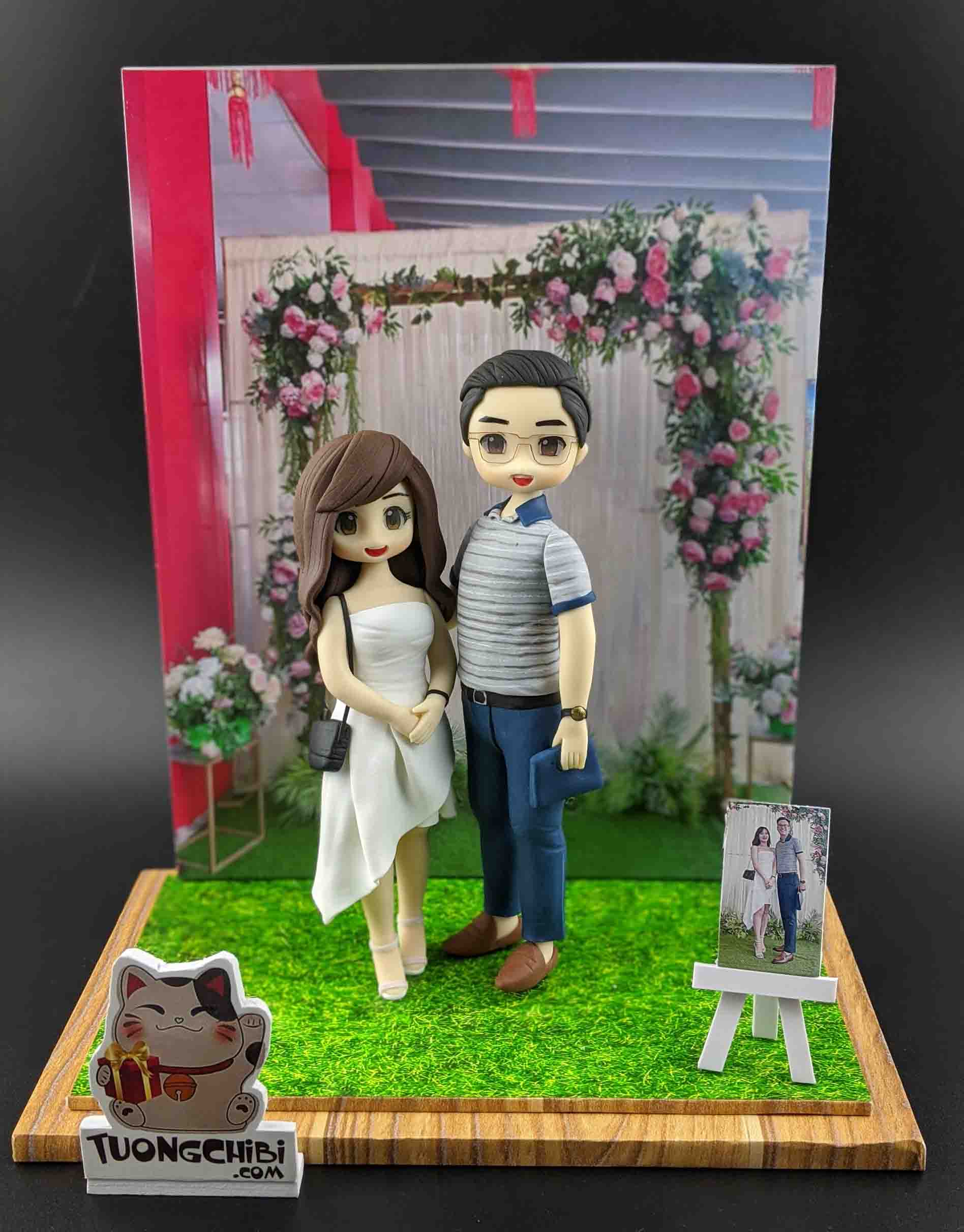 TƯỢNG CHIBI ĐÔI