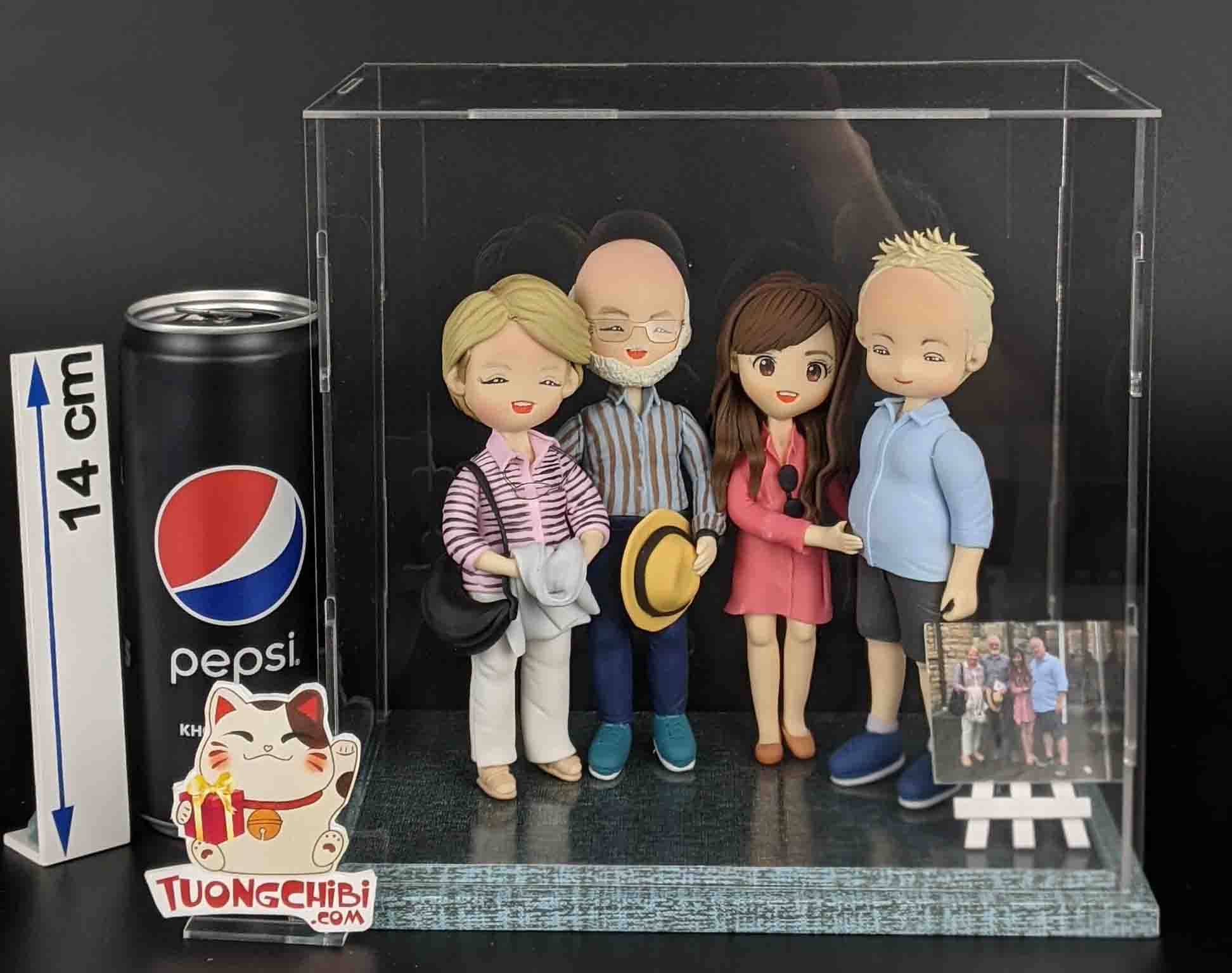 TƯỢNG CHIBI ĐÔI - Xưởng SX Tuong Chibi lớn nhất HCM