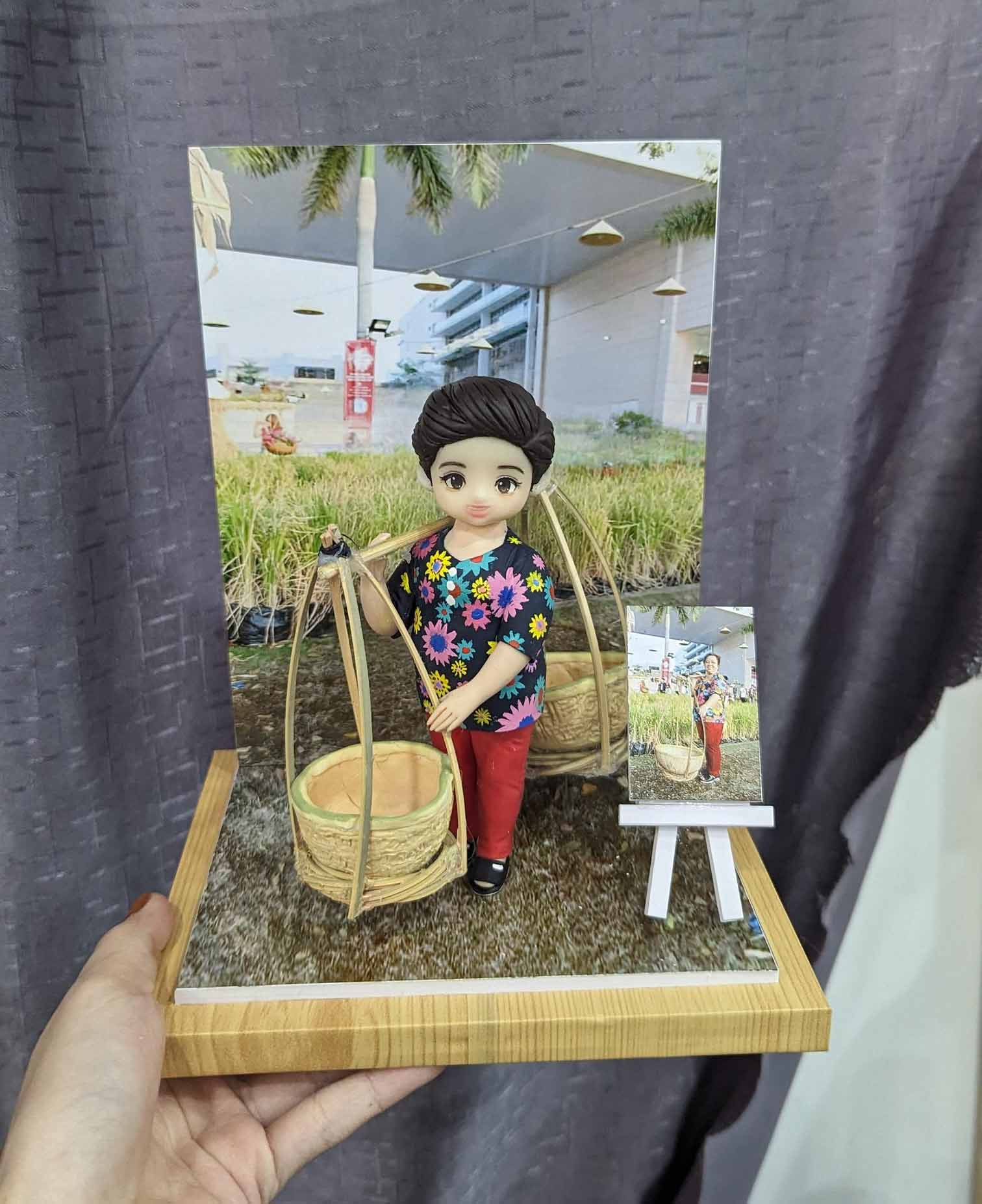 ❤️ làm tượng sáp mini 10.6 ❤️