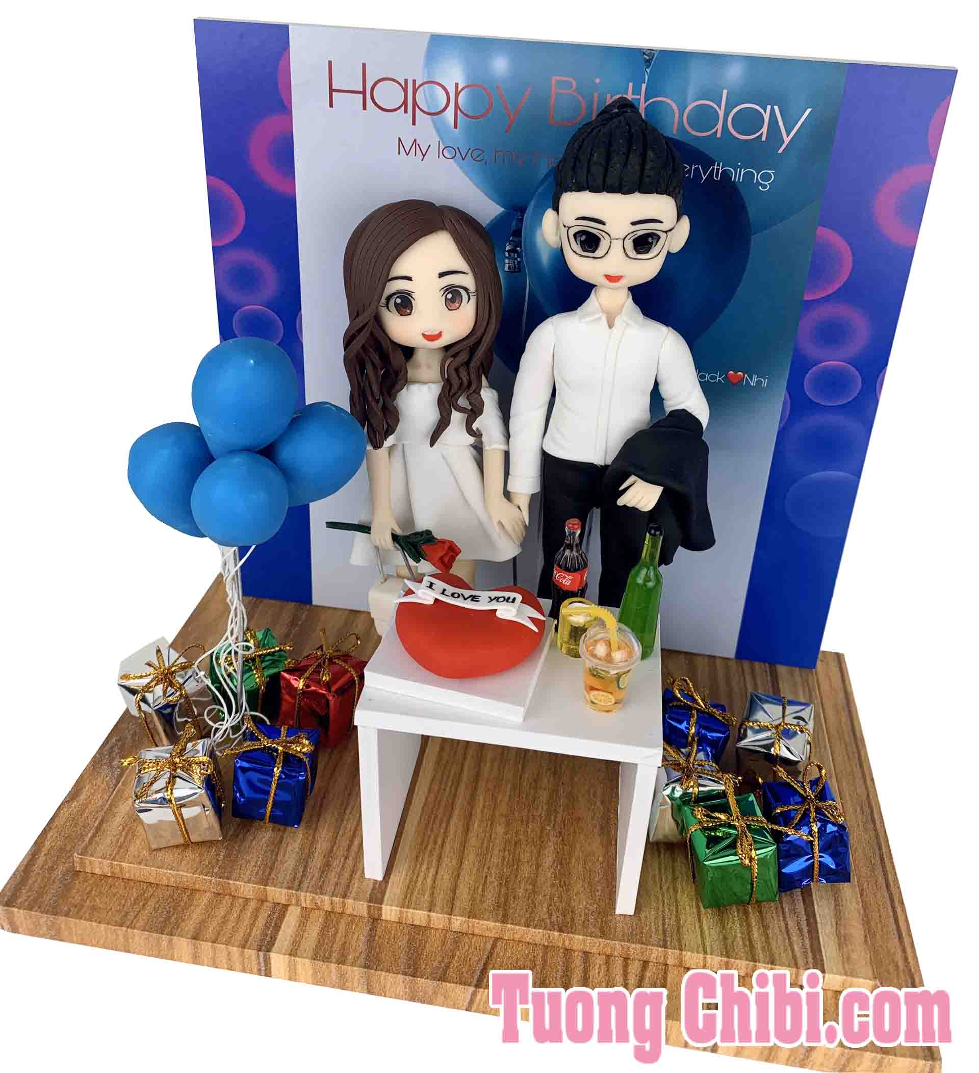 TƯỢNG CHIBI ĐÔI