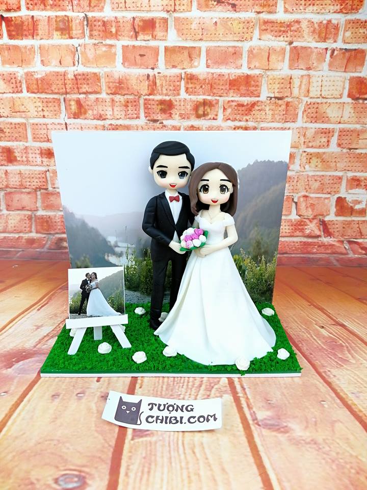 【đồ lưu niệm handmade của tượng chibi tamy】