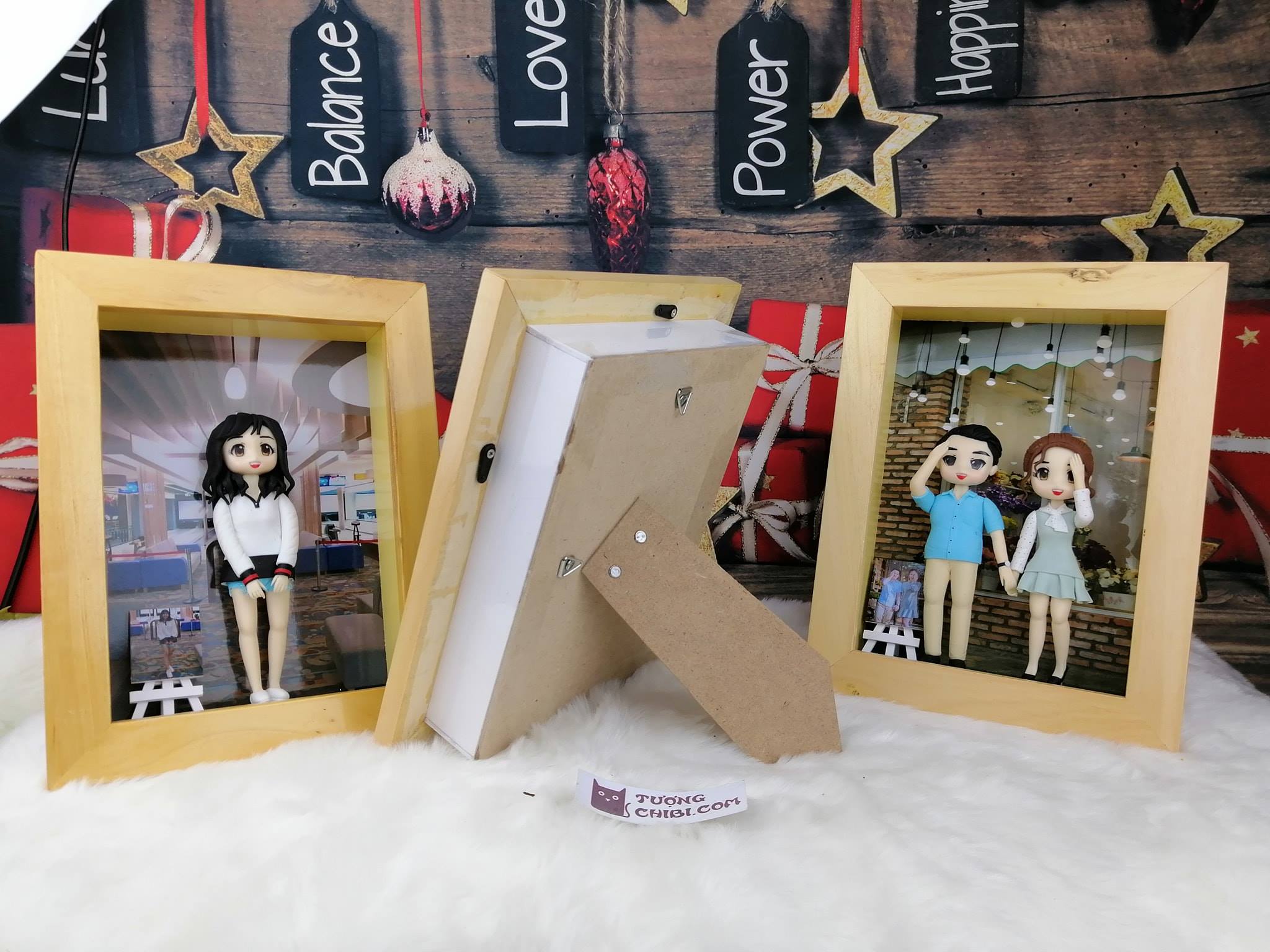 Bảng giá các loại đế và backdrop cho tượng chibi, idol, điêu khắc đất sét theo yêu cầu