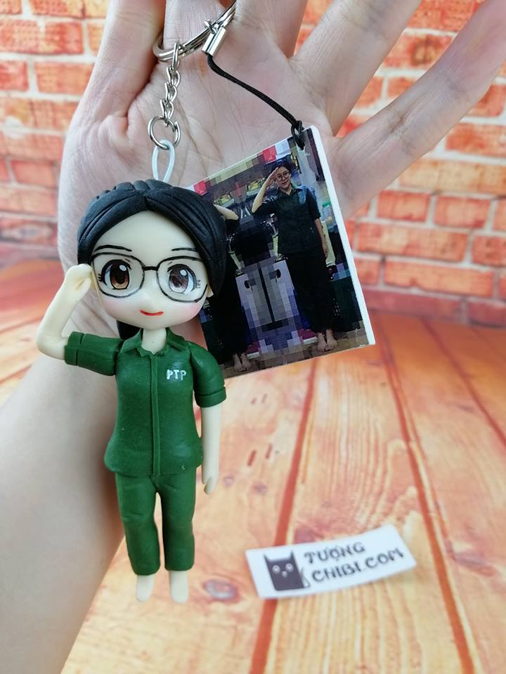 Bảng giá móc khóa tượng đất sét theo yêu cầu