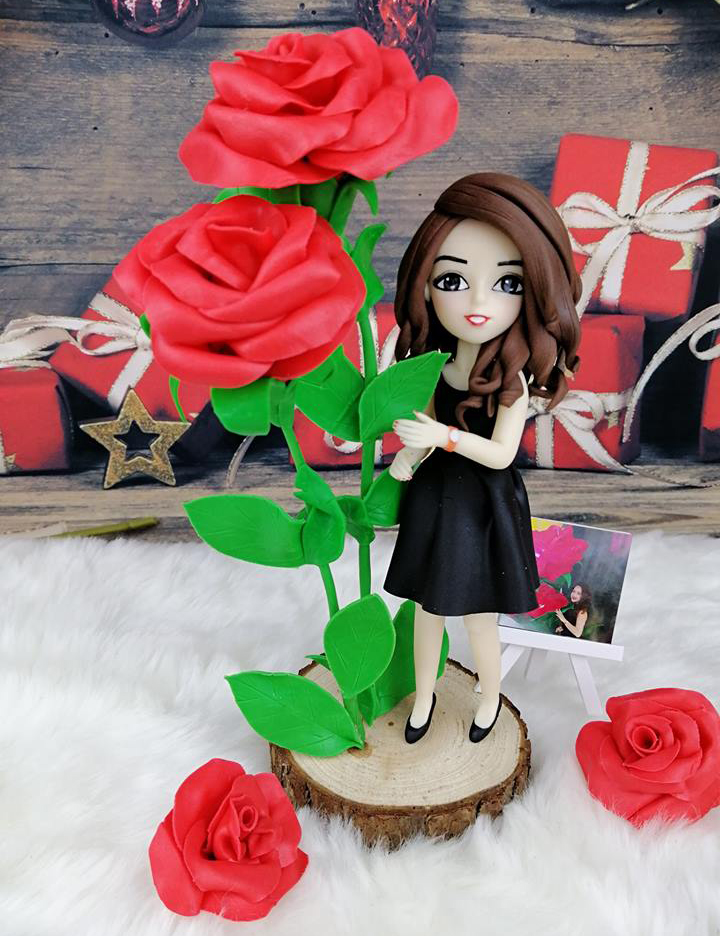Cách làm tượng đất sét chibi theo yêu cầu【Mua Ngay】