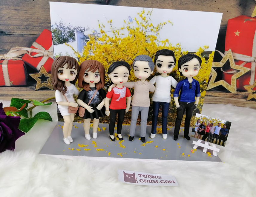 Chibi Thần Tượng Kpop - Tượng Chibi Theo Yêu Cầu【Khuyến Mại】【Mua Ngay】