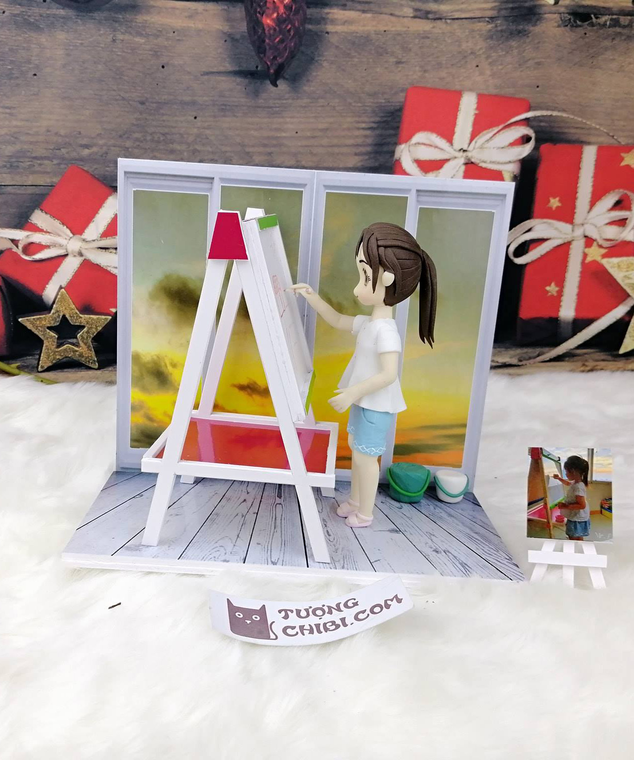 Giá Tượng Chibi - tượng chibi đất sét 【Mua Ngay】 【Click Ngay】