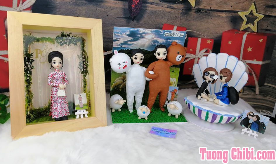 khung tranh gỗ thông 3D