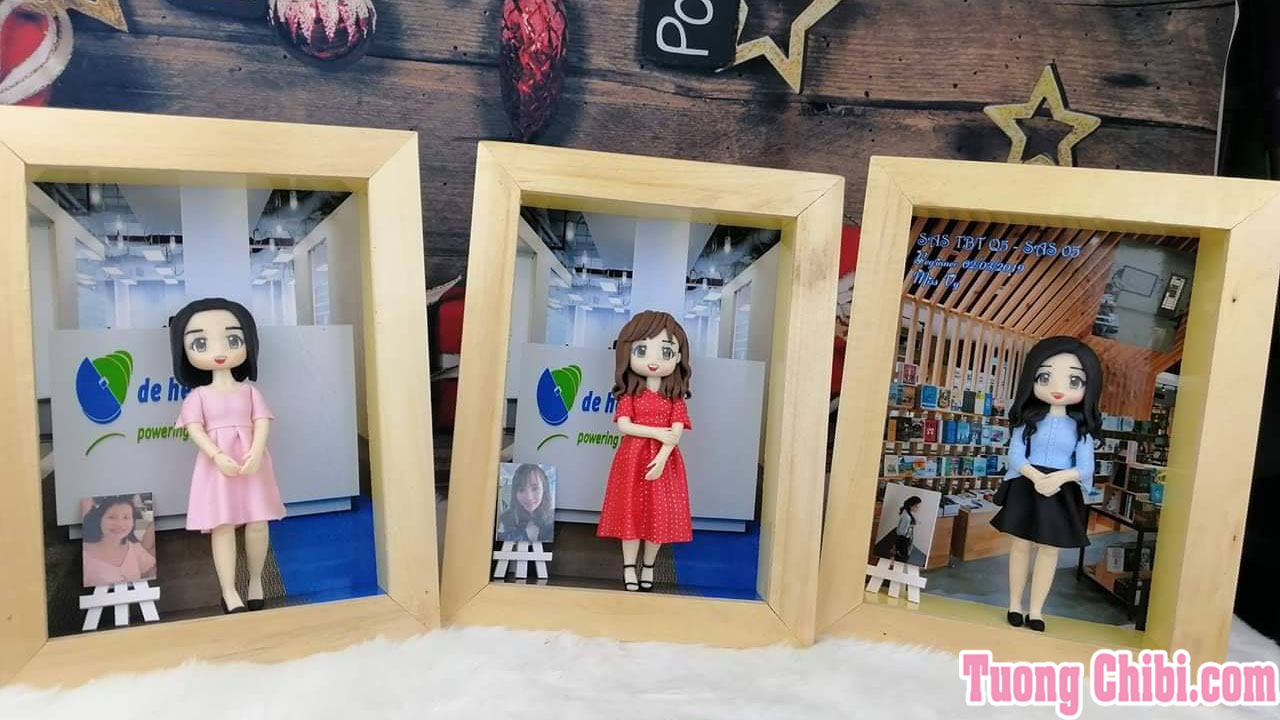 khung tranh gỗ thông 3D