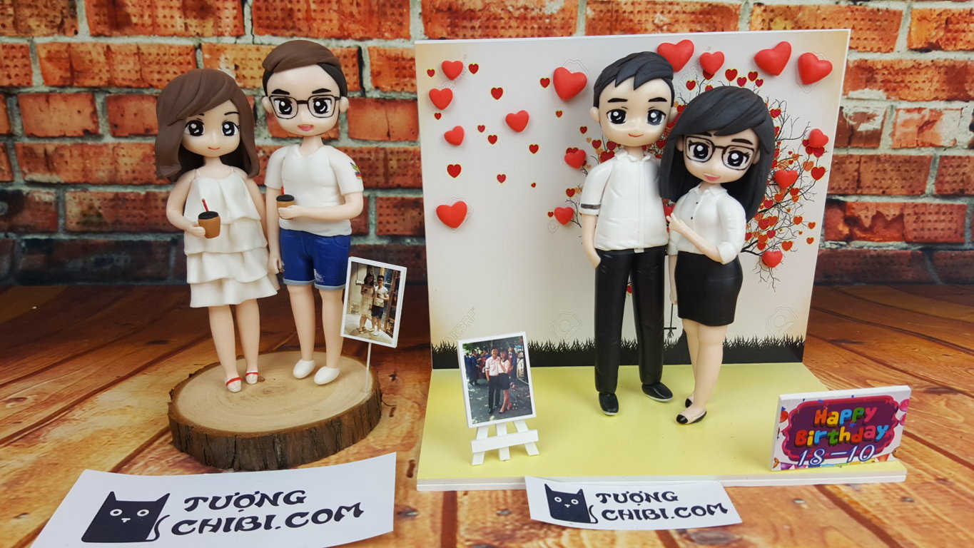 Ý tưởng tuyệt vời cho món quà sinh nhật tặng bạn gái - Tượng Chibi, Tượng Chân Dung Mini